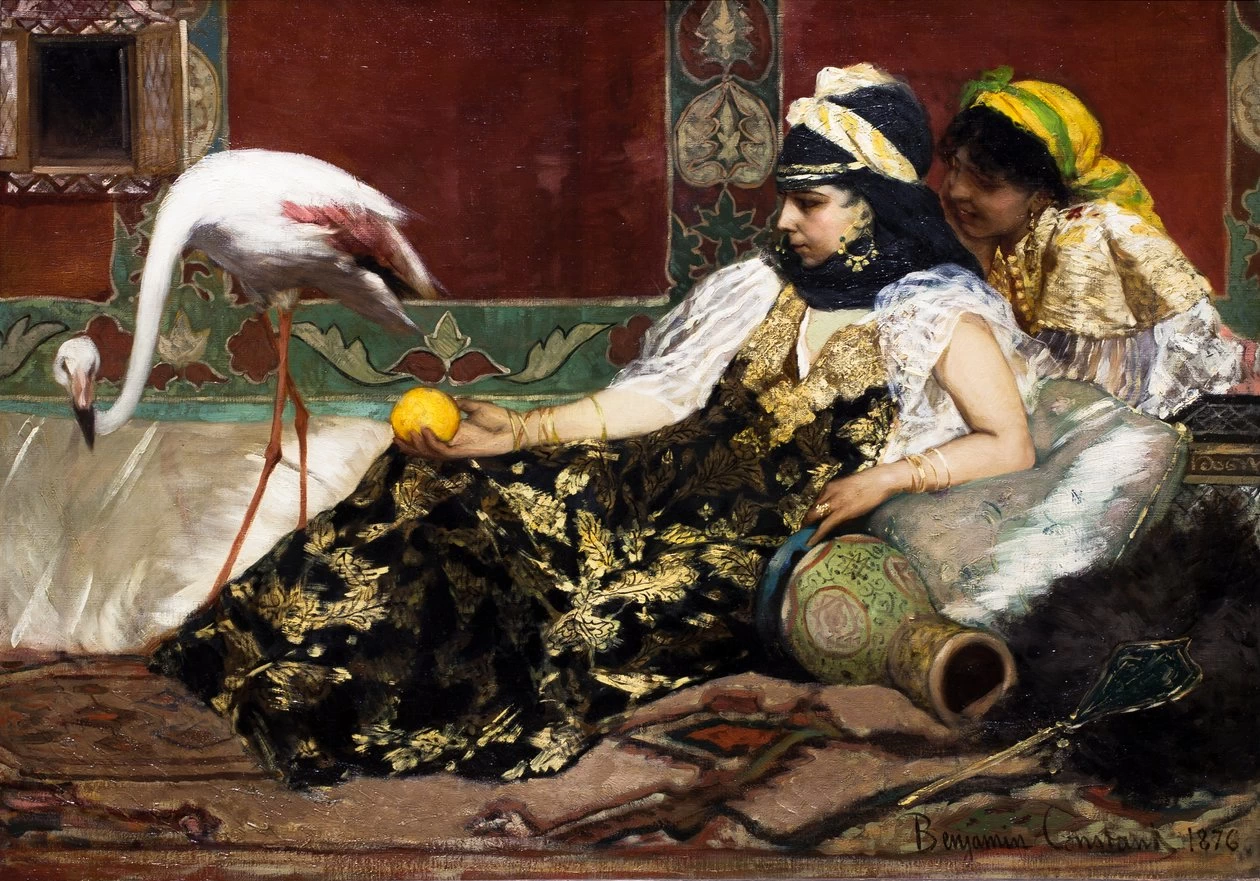 Jean - Joseph Benjamin, Constant, Il fenicottero rosa, Montreal Museum of Fine Arts